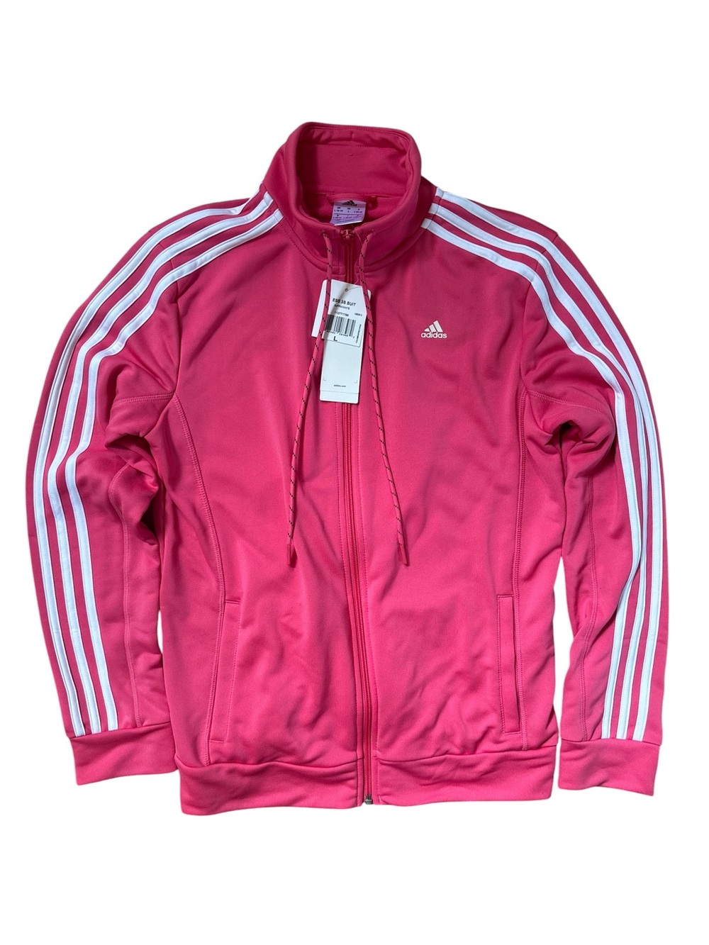 💖🖤 Adidas Climalite Performance Track Jacket NWT Women’s Large MSRP $78 🖤💖